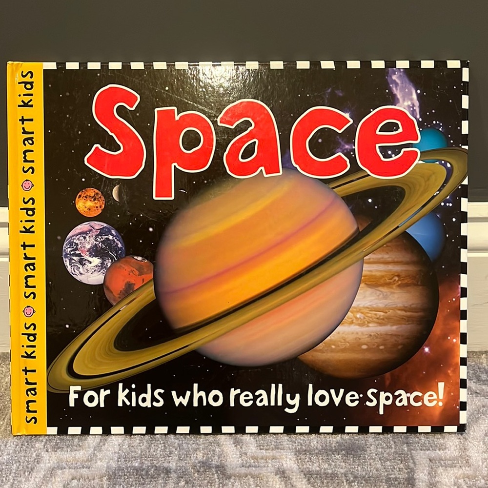 SPACE Book- For kids who really love space!